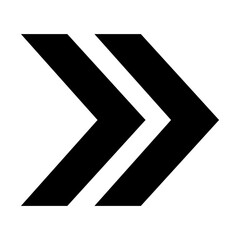 Fototapeta premium Arrow black icon. Arrow shape element icon. Target arrow vector illustration. Black arrow pointing right. Cursor. Modern simple arrow. 