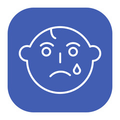 Angry Baby Icon