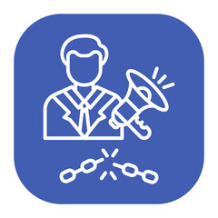 Freedom Of Speech Icon