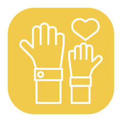 Obraz premium Volunteer Icon