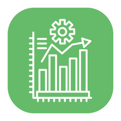 Growth Chart Icon