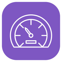 Efficiency Gauge Icon