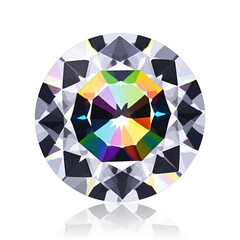 Round_Cut_Diamond_Gemstone_Sparkling_Rainbow_Prism