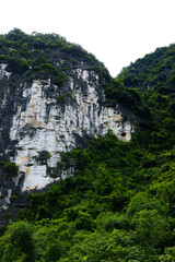 Ninh Binh, Vietnam - July 18, 2022 : Beautiful Natural Landscape In Trang An Landscape Complex Of Ninh Binh Province, Vietnam. Trang An Area Was Designated As A Dual UNESCO World Heritage Site.