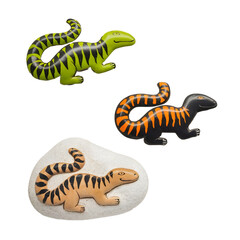 Animal Made of Stone Illustration Art Realistic Stone Animal Artwork and Digital Creations