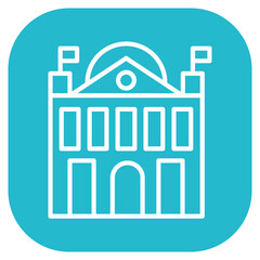 Fototapeta premium Heritage Site Icon