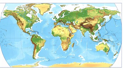 tectonic world map
