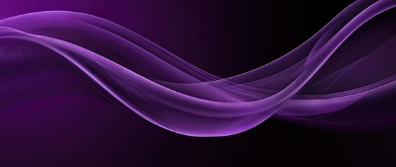 Obraz premium Abstract purple layered background with smooth curves and waves. creating a modern and artistic feel. suitable for various design projects and digital presentations