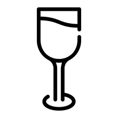 glass line icon