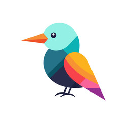 Colorful-Geometric-Bird-Illustration-Minimalist-Design