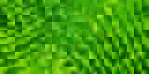 Green square background. Green polygonal bg.