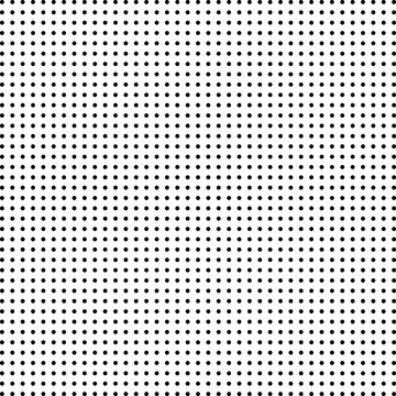 Retro halftone dot pattern in black and white. Abstract gradien