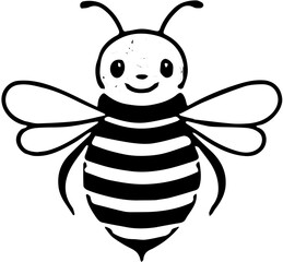 bee cartoon illustration