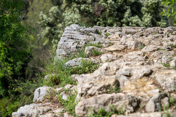 rocks in the mountains
