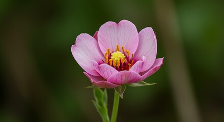 Fototapeta premium Hyper-Realistic Macro Image of Nature Most Colorful Bloom