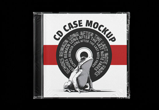 CD Case Mockup
