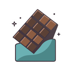 Delicious chocolate bar dessert sweet treat cocoa food snack indulgence confectionery cacao delight