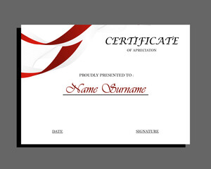 Certificate Design Template, Book Cover, Brochure, Annual Report, Magazine, Poster, Business Presentation, Portfolio, Flyer, Banner, Website.