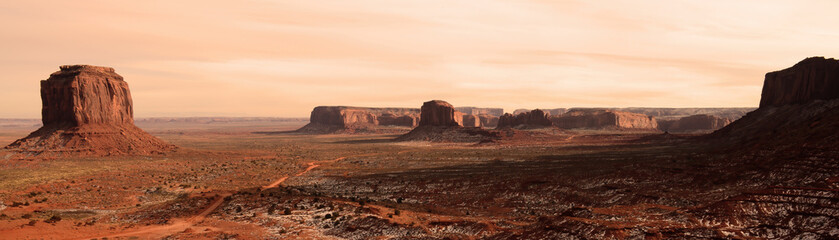 Early Morning Monument Valley Arizona USA Navajo Nation