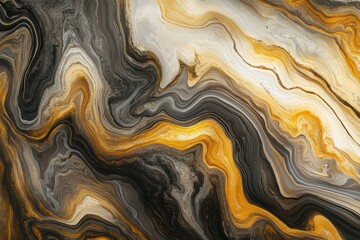 Abstract marble-style fluid painting, flowing colors, dynamic swirls, background design
