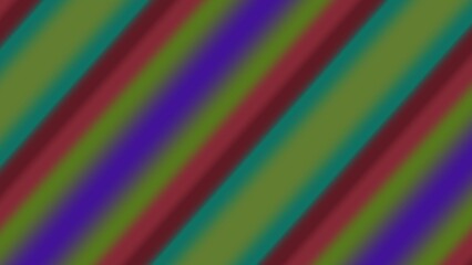 Diagonal stripes of blurred, multicolored gradients