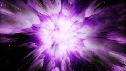 Obraz premium A spectacular supernova explosion in space
