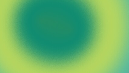 Abstract teal and lime green gradient blur