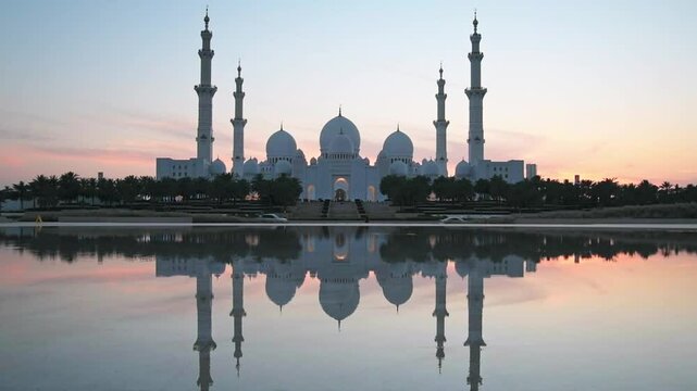 Sheikh Zayed Bin Sultan Al Nahyan Mosque, Abu Dhabi, United Arab Emirates, UAE
