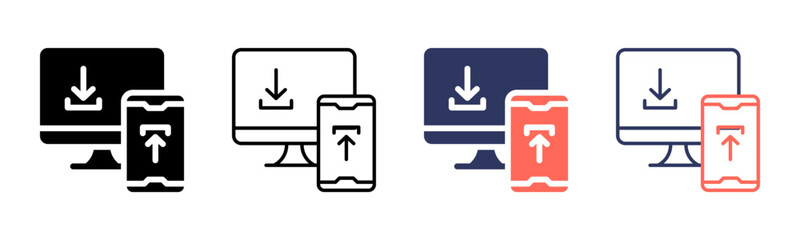 Share icon sheet multiple style collection