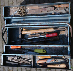 Vintage tool box