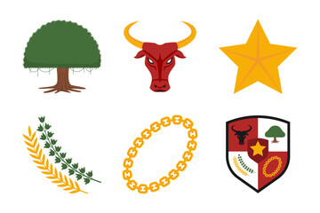 Points of Pancasila Set