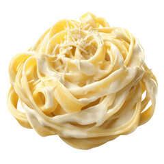 Creamy Alfredo Pasta Dish with Parmesan Cheese