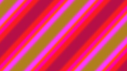 Diagonal stripes in vibrant red, pink, and gold hues
