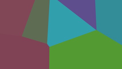 Abstract geometric artwork with muted tones and polygonal shapes