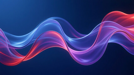 Fototapeta premium abstract colorful wave background