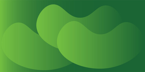 Abstract green wavy background. Vector EPS 10.;
