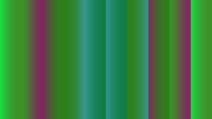 Vertical gradient stripes in green, teal, and purple hues