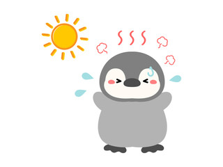 熱中症のペンギン03