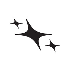 black and white stars