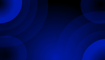 abstract blue background with circles