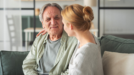 A loving hug at home	