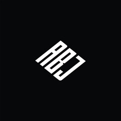 ABJ logo ABJ icon ABJ vector ABJ monogram ABJletter ABJminimalist ABJtriangle ABJflat Unique modern flat abstract logo design.