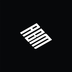 ABM logo ABM icon ABM vector ABM monogram ABMletter ABMminimalist ABMtriangle ABMflat Unique modern flat abstract logo design.