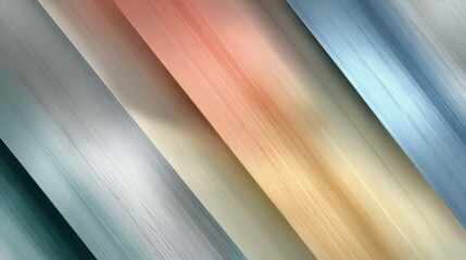 Obraz premium Color Stripes in Motion: A dynamic abstract composition of diagonal stripes in various colors, creating a sense of movement, depth, and visual interest.