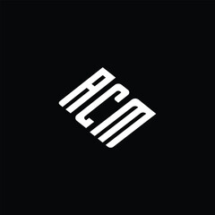 ACM logo ACM icon ACM vector ACM monogram ACMletter ACMminimalist ACMtriangle ACMflat Unique modern flat abstract logo design.
