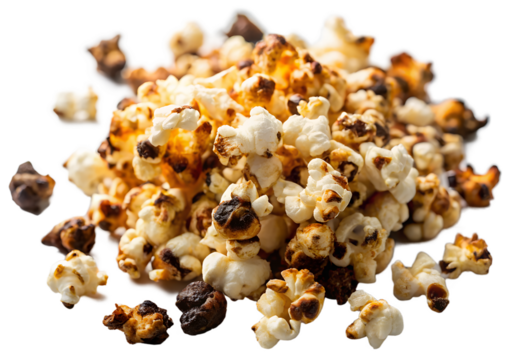 Burnt popcorn generative ai