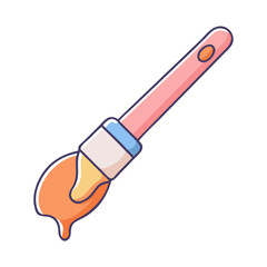 Find painting paintbrush art illustration tool design equipment color draw artistic creative paint brush