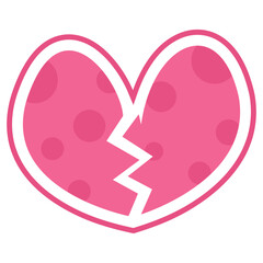 Pink Heart Illustration