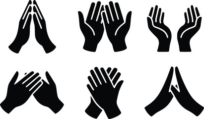 Hand Vector Graphics: Counting, Ok Sign, Pointing Fingers