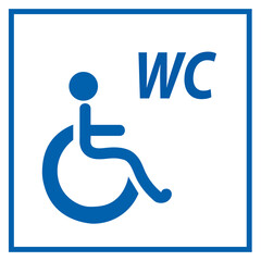 Cartello Disabili, diversamente abili, portatori di handicap, handicappati
